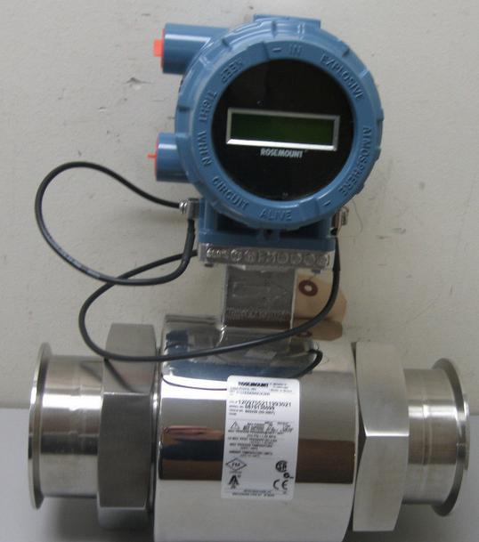 Rosemount 8721 Hygienic Sensor and Sanitary Flowmeter
